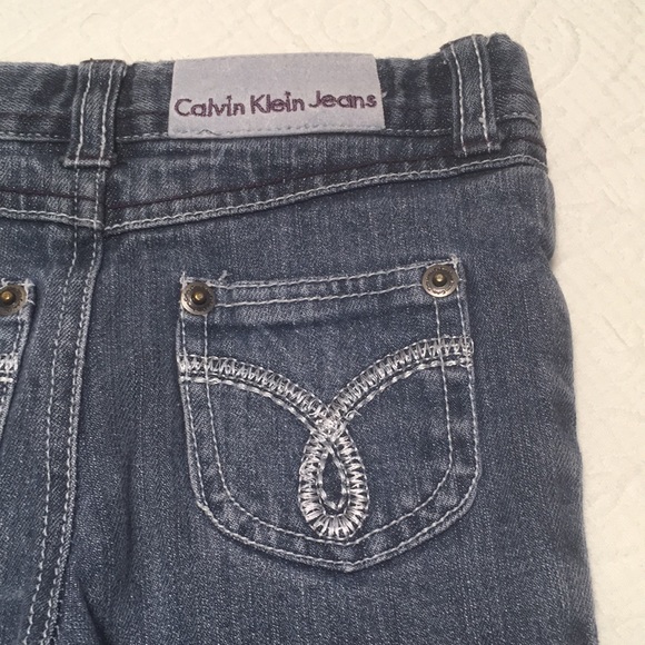 18m ((5/$20) Calvin Klein Straight Leg Stretch Jeans - Picture 15 of 16